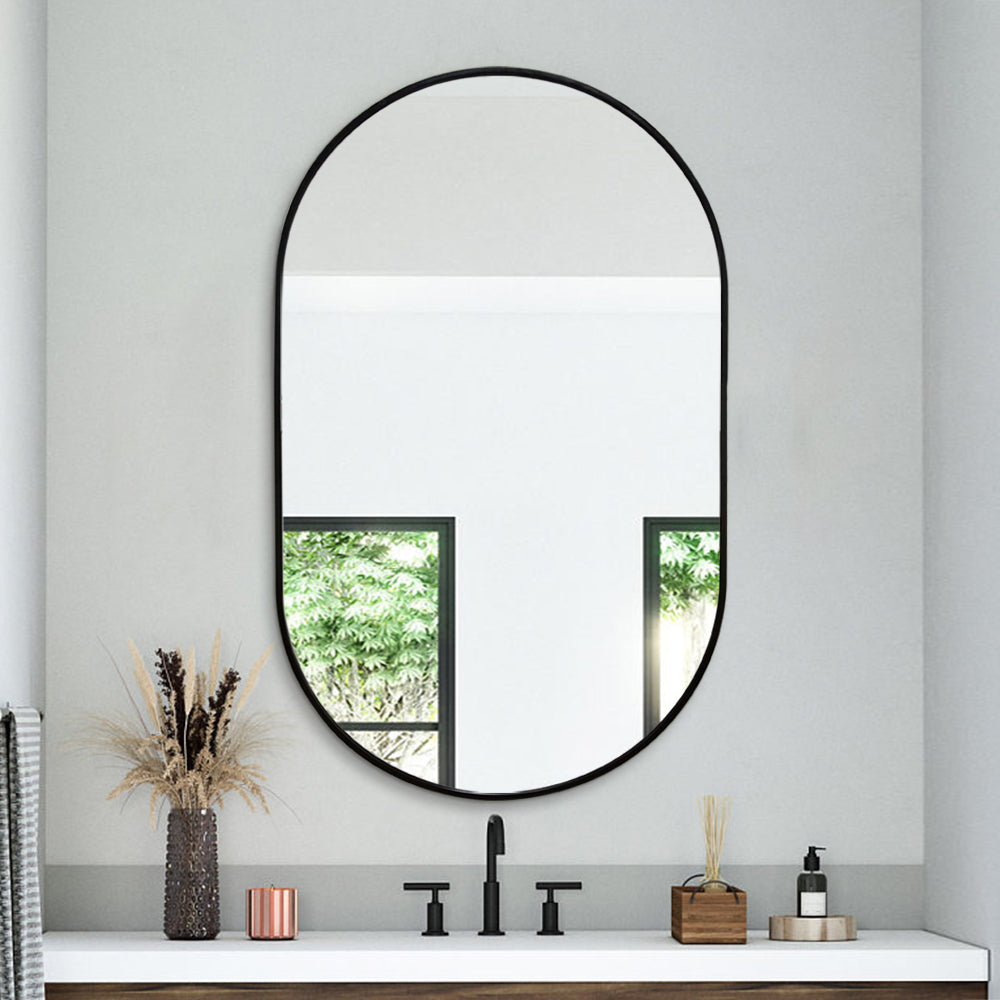 Monti Rounded Wall Bathroom Mirror