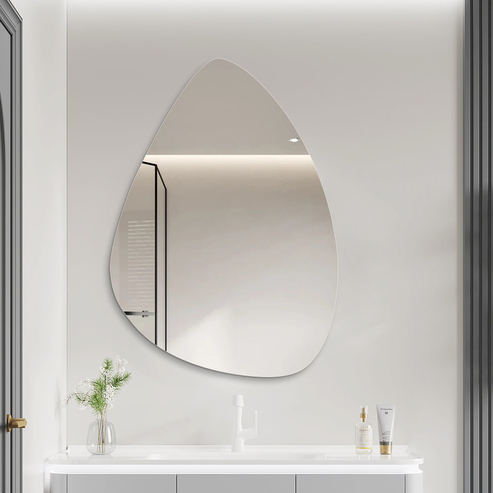 Sienna Egg-Shaped Frameless Mirror