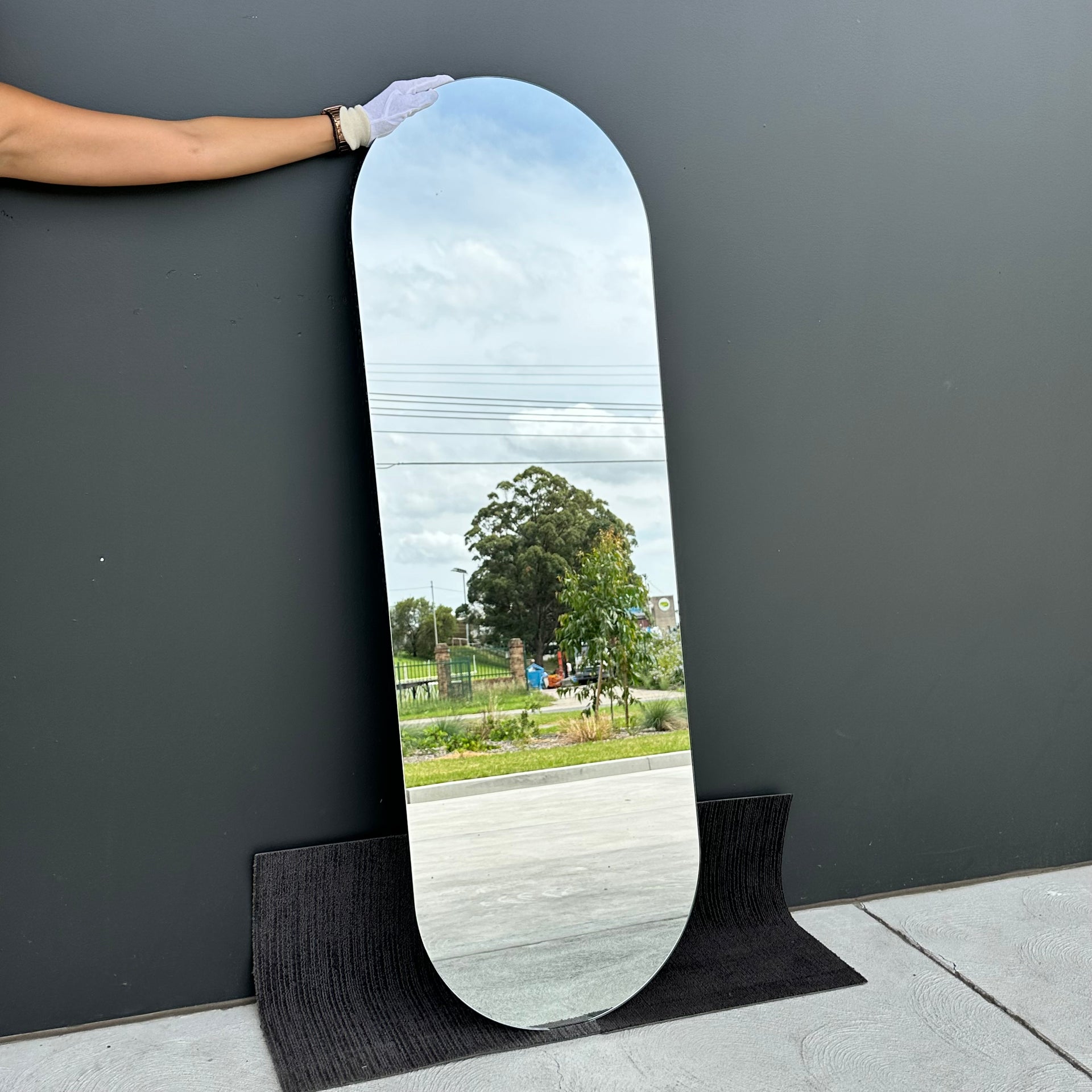 Ivy Frameless Wall Mirror