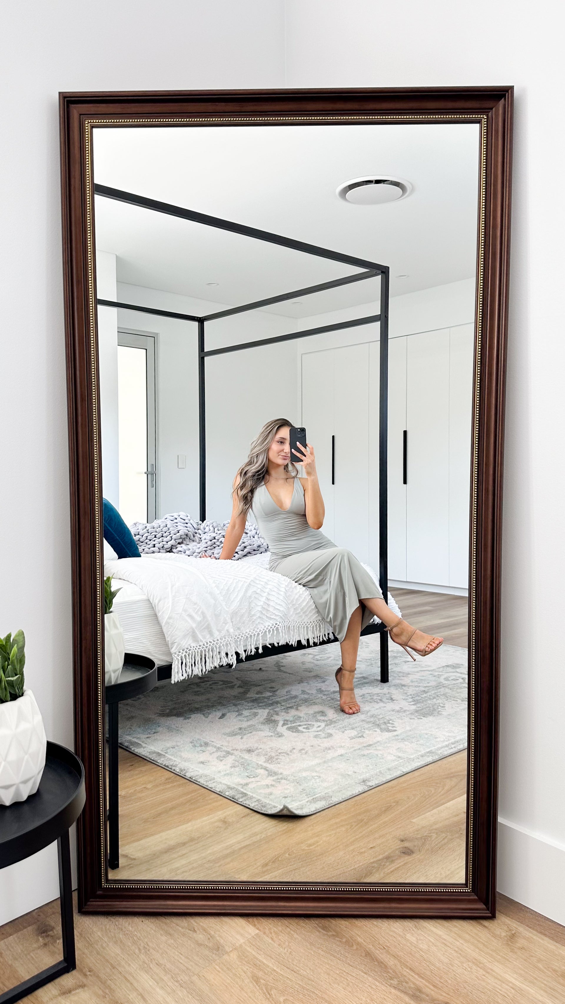 Rosalia Antique Full Length Mirror