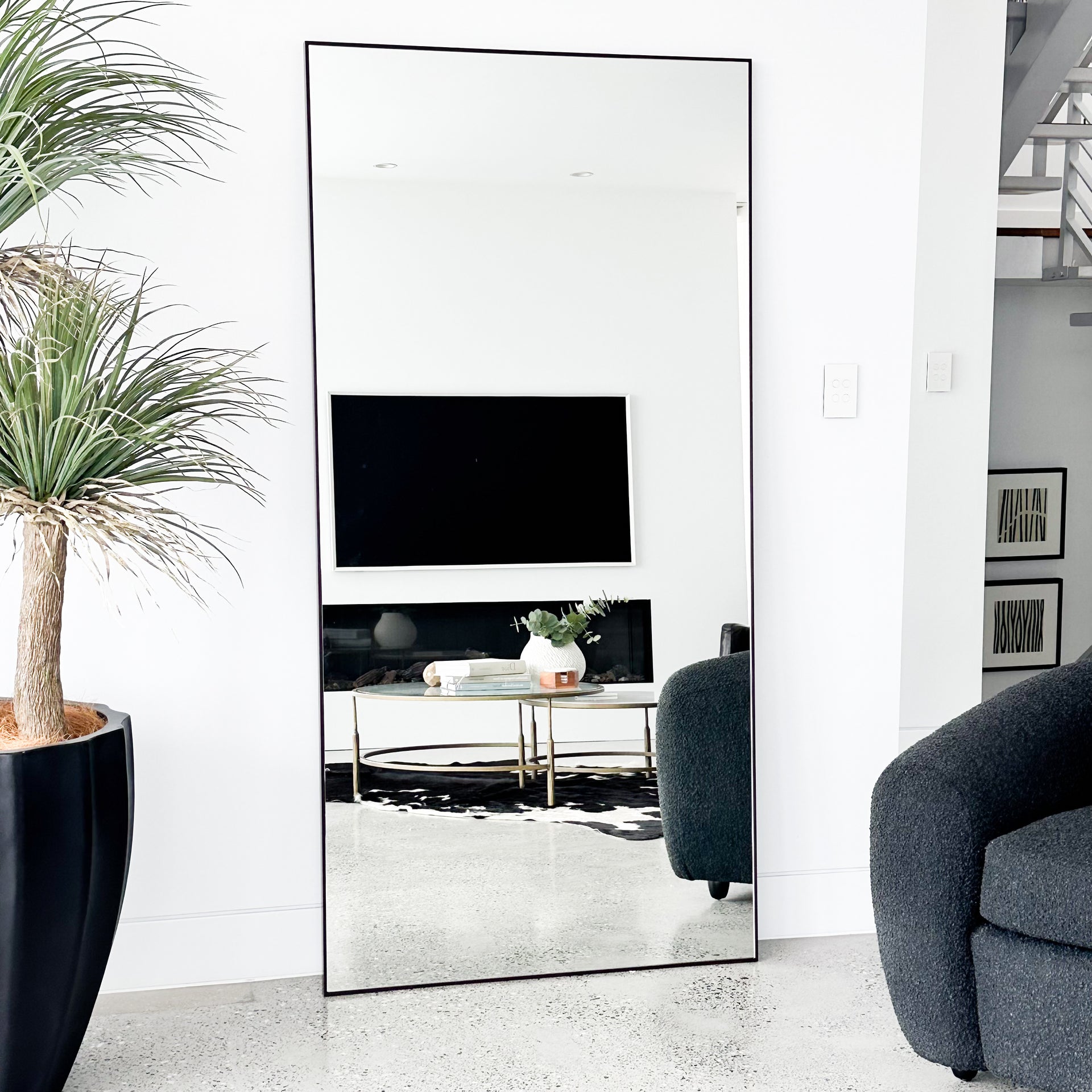 Avalon Minimal Frame Floor Mirror