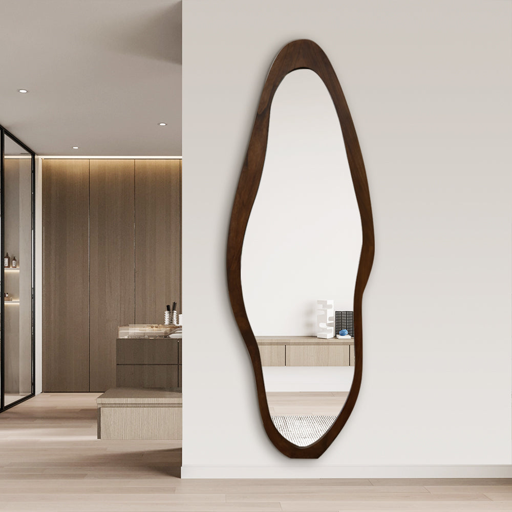 Isla Organic Wood Frame Mirror