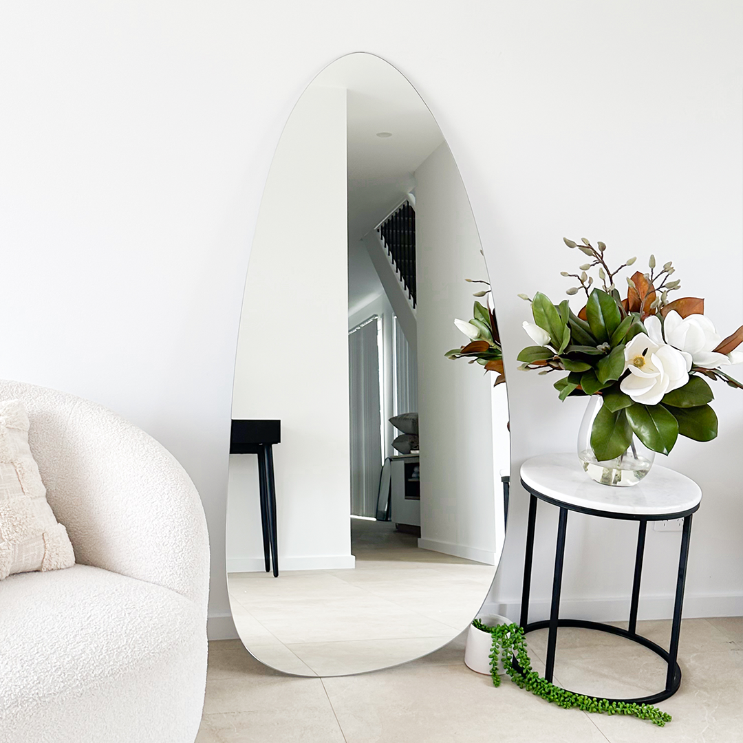 Luna Frameless Wall Mirror