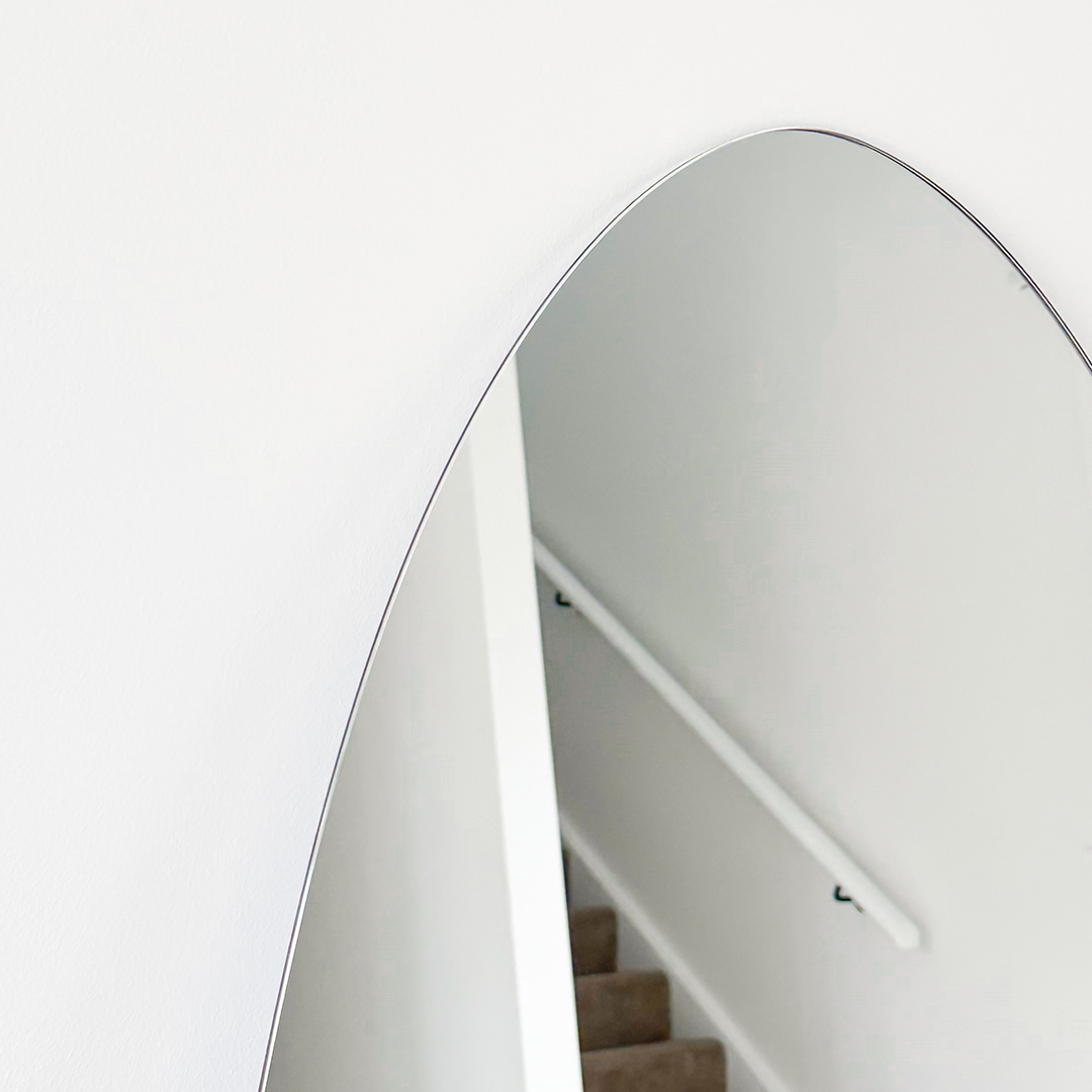 Luna Frameless Wall Mirror