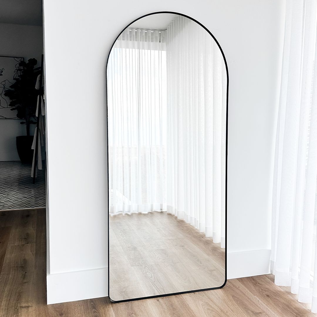 Solid Wood Nordic mirror , Hanging Bedroom Bathroom Mirror,clean 2024 simplicity,minimalist decor