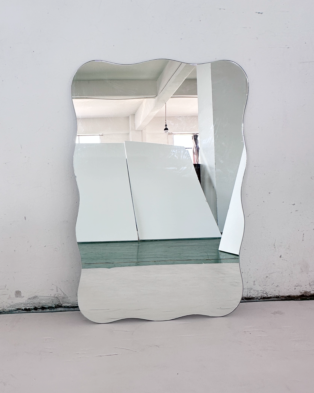 Claire Frameless Organic Mirror