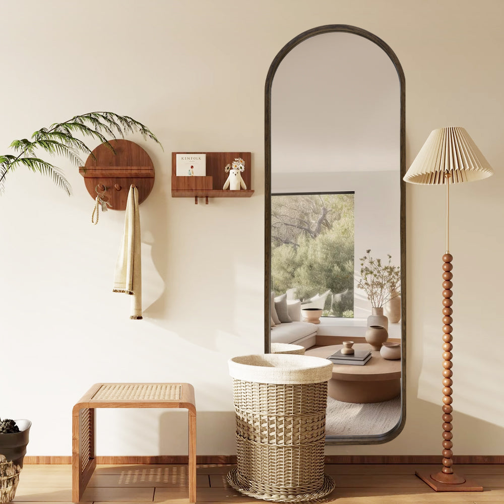 Elise Arch Wood Frame Mirror
