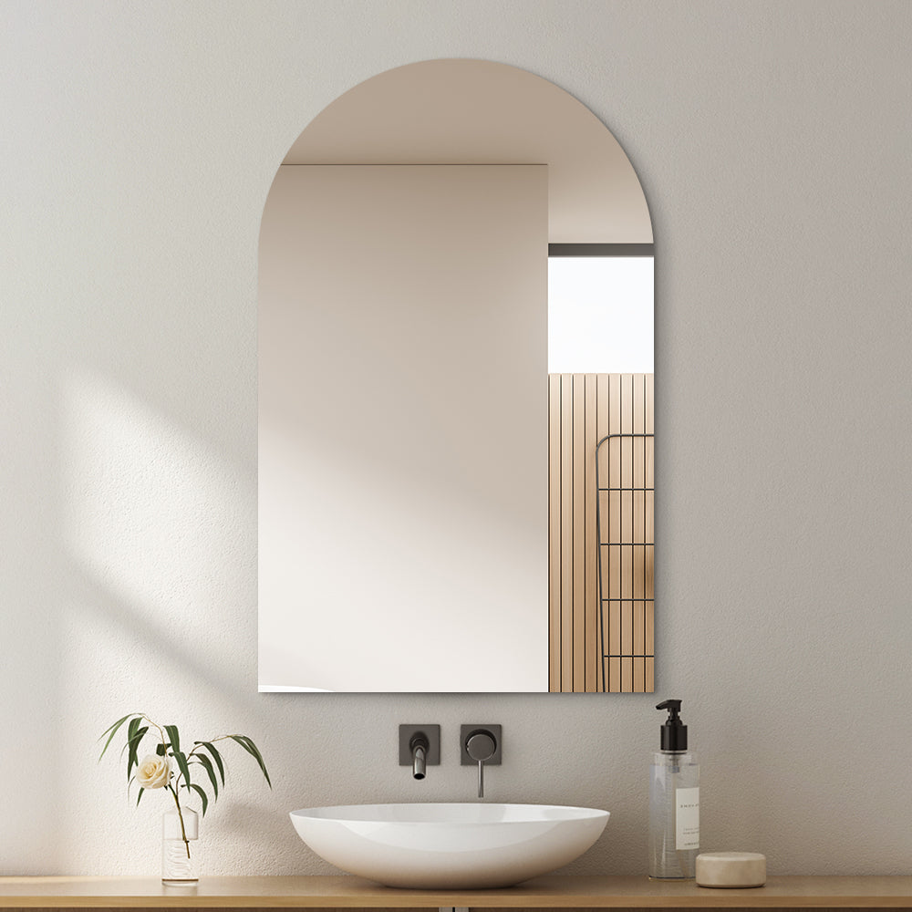 Lyla Frameless Arch Mirror