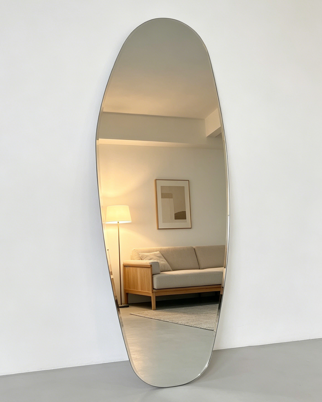 Sena Frameless Organic Mirror